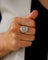 Bague 58 Bague Marquise Trilogie Diamants et Or Blanc 58 Facettes C2092
