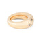 Bague 51.5 Bague jonc de la Maison Chaumet ornée de diamants 58 Facettes 1