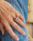 Bague 55 Bague Tank Or Rose Diamants et Rubis Verneuils 58 Facettes A11133
