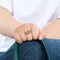 Bague 55 Bague jonc or jaune 58 Facettes CLA0434