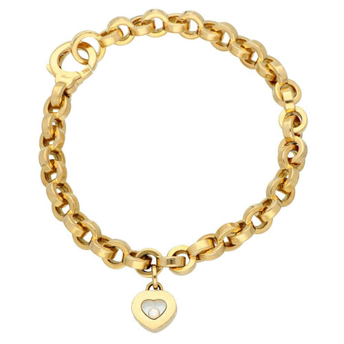 Bracelet CHOPARD - Bracelet à breloques Happy Diamonds en or jaune 58 Facettes 4138A7A1137D4CD5891316AA5B2038C7