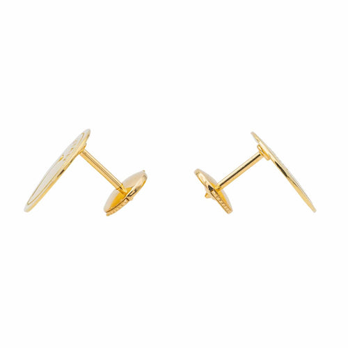 Boucles d'oreilles Dinh Van Boucles d'oreilles Punaise Or jaune 58 Facettes 3439346CN