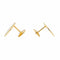Boucles d'oreilles Dinh Van Boucles d'oreilles Punaise Or jaune 58 Facettes 3439346CN