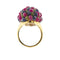Bague 57 Bague avec rubis, saphirs et émeraudes 58 Facettes 34063
