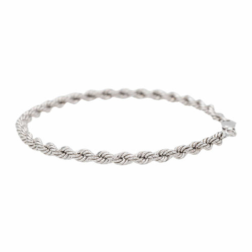 Bracelet Bracelet Maille torsadée Or blanc 58 Facettes 3042331CN