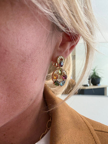 Boucles d'oreilles BULGARI - Boucles D’oreilles Collection Astrale - Or jaune 58 Facettes 1.0000848/3