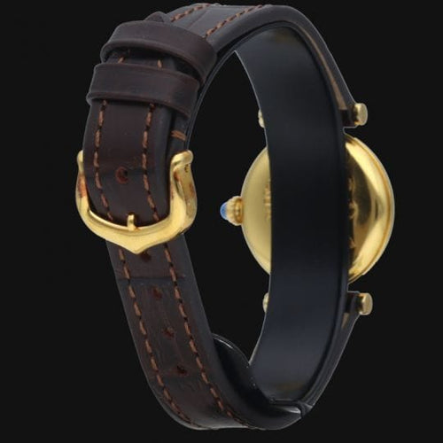Montre Cartier Montre Must De Cartier Vermeil 58 Facettes MT41251