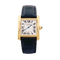 Montre Montre Cartier "Tank Française" or jaune. 58 Facettes 34205
