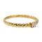 Bague 54.5 Bague Solitaire Or jaune Diamant 58 Facettes 2899070CN
