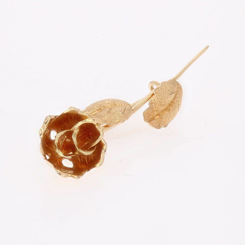 Broche Broche or vintage bouton de rose 58 Facettes CVBR96
