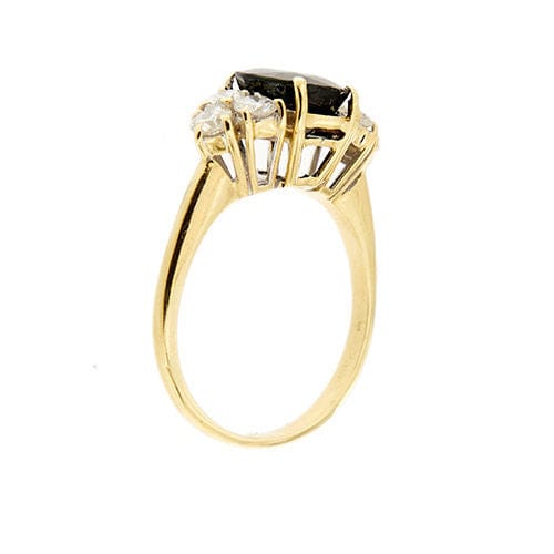 Bague saphir et diamant