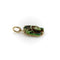Pendentif Pendentif/breloque Pharaon en faïence de style Art déco de style néo-égyptien, monté sur or 14 carats 58 Facettes