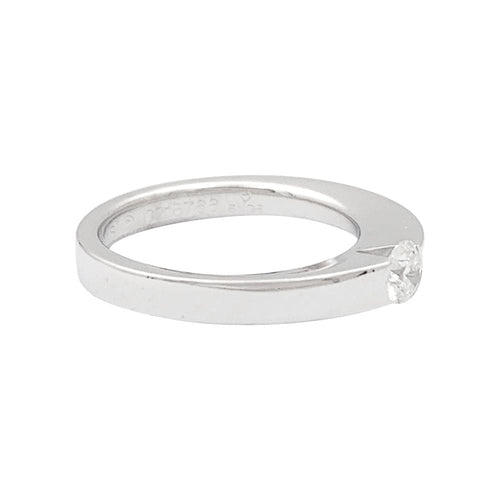 Bague 48 Solitaire Cartier or, diamant. 58 Facettes 33848