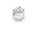 Bague 51 bague HERMES chaine d'ancre or blanc diamants 58 Facettes 262320