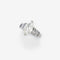 Bague 49 Bague marquise en or blanc avec diamants de 2,40 ct, style vintage 58 Facettes 22719