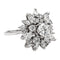 Bague 55 Bague Or blanc Diamant 58 Facettes 2975750CN