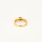 Bague 49 Bague or jaune centré d'un diamants, épaulée rubis, saphir, émeraude 58 Facettes SMA0110