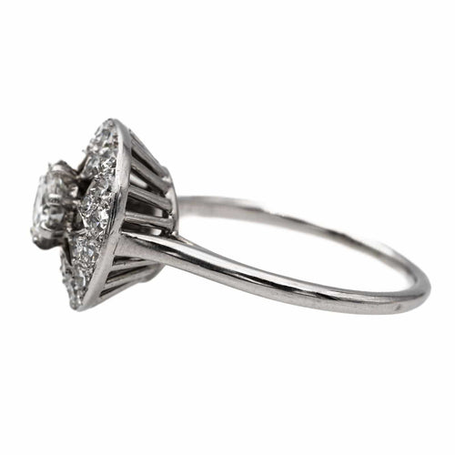 Bague 57 Cartier Bague Art déco Platine Diamant 58 Facettes 2826017CN