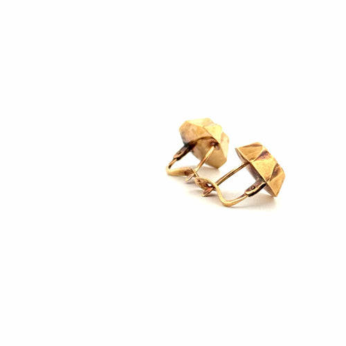 Boucles d'oreilles Dormeuses or jaune 58 Facettes 2-BOB2-GS35123