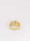 Bague 54 Bague 4 corps en or jaune et diamants 58 Facettes J132