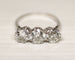 Bague 54 Bague Trilogie Diamants, Or et Platine 58 Facettes A11657