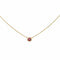 Pendentif Tiffany & Co Collier Solitaire Color by the Yard Or jaune Rubis 58 Facettes 3298648CN