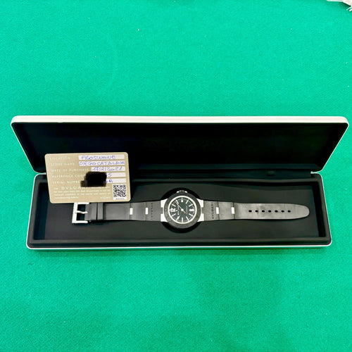 Montre BVLGARI - Montre en aluminium 58 Facettes