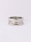 Bague 52 BVLGARI Bague B.Zéro1 moyen modèle en or blanc 58 Facettes J146