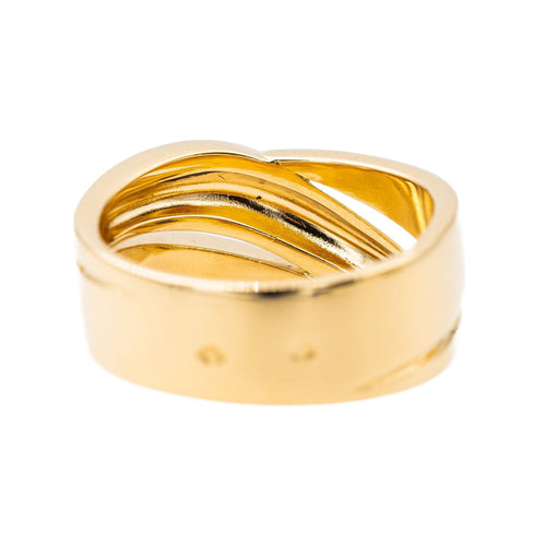 Bague 55 Hermès Bague Or jaune 58 Facettes 3565804CN