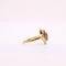Bague 54 Bague marquise rubis et diamants sur or jaune 58 Facettes