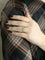 Bague 54 Bague couronne or jaune diamants perles 58 Facettes 1108.1