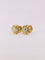 Boucles d'oreilles Boucles d'oreilles fleur or jaune diamants 58 Facettes J539