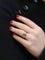 Bague 54 Bague jonc vintage or diamants saphirs calibrés 58 Facettes J178