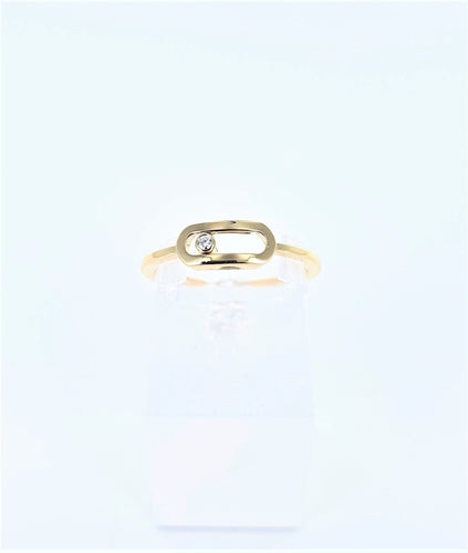 Bague 53 MESSIKA - Bague Move Uno or jaune 58 Facettes