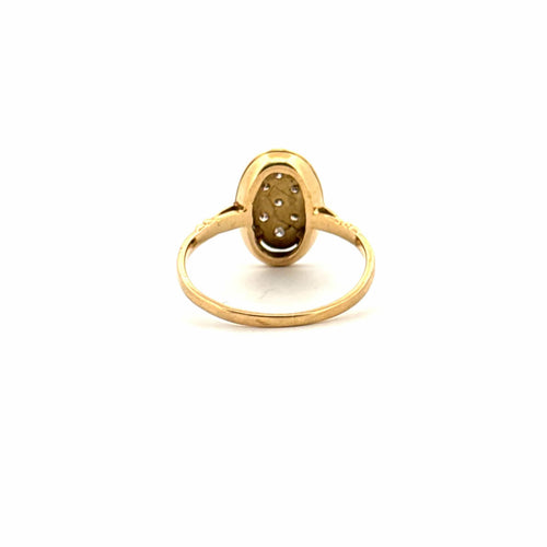 Bague 52 Bague Pavée or jaune 58 Facettes 63-GS27212-06