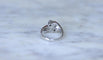 Bague 57.5 Bague Toi et Moi Diamants Rétro Or et Platine 58 Facettes