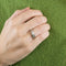 Bague 54.5 Petalites Beryllonite 58 Facettes LP214/4