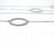 Collier collier MAUBOUSSIN sautoir le premier jour 100 cm or blanc 58 Facettes 259718