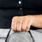 Bague 61 Bague or jaune, rubis et diamants 58 Facettes GU253