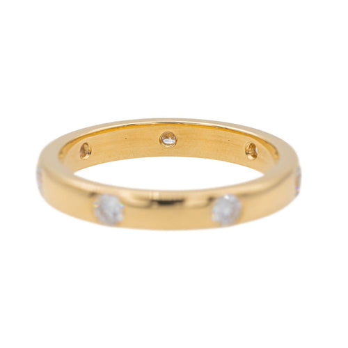 Bague 54 Bague Or jaune Diamant 58 Facettes 3704299CN