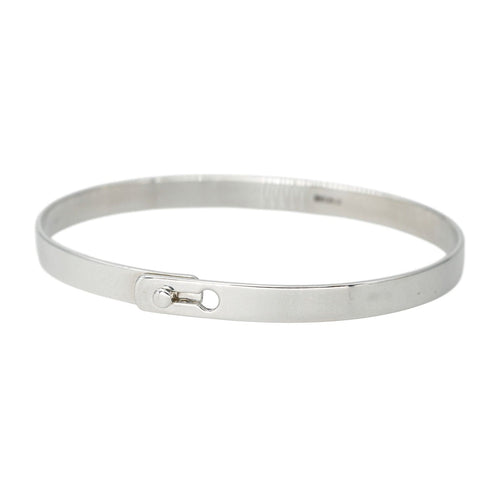 Bracelet Dinh Van Bracelet Jonc Serrure Argent 58 Facettes 4523045RV