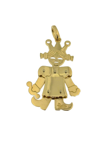 Pendentif POMELLATO - Pendentif Queen taille longue en or jaune 58 Facettes