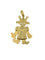 Pendentif POMELLATO - Pendentif Queen taille longue en or jaune 58 Facettes