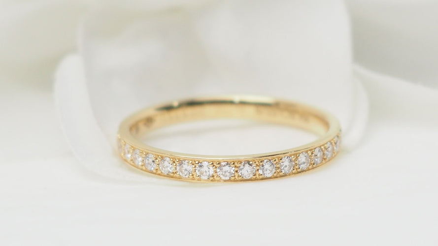 Bague MAUBOUSSIN - Alliance en or jaune et diamants 58 Facettes