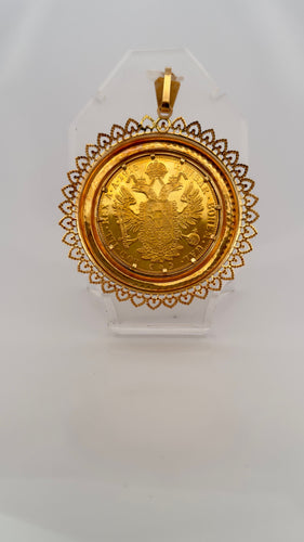 Pendentif Pendentif pièce 4 ducats 58 Facettes