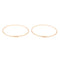 Boucles d'oreilles Ginette NY Boucles d'oreilles Créoles  Or rose 58 Facettes 2678584CN