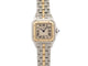 Montre vintage montre CARTIER panthere pm 23 mm 166921 or et acier quartz 58 Facettes 266689
