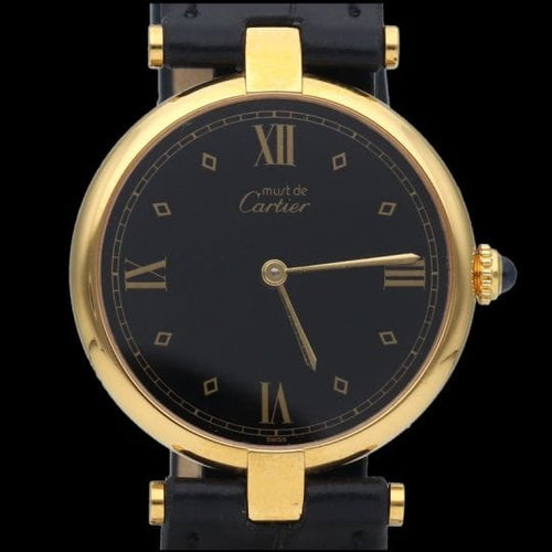 Montre Cartier Montre Must De Cartier Vermeil 58 Facettes MT44772