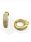 CARTIER. Boucles d'oreilles vintage or et diamants