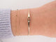 Bracelet bracelet DINH VAN serrure jonc 334106 16.5 en or jaune 18k diamant 58 Facettes 267592